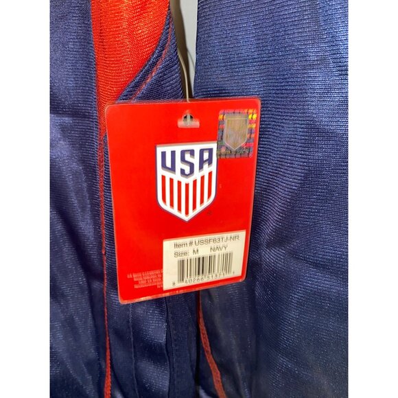 Icon Sports Officially Licensed USA Soccer Full Zip Training Soccer Track Jacket - Picture 5 of 7